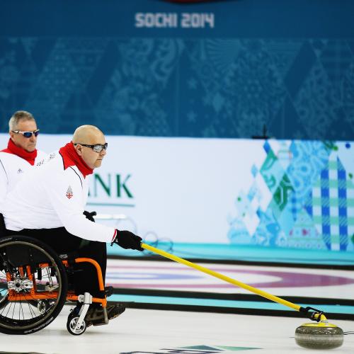 Curling en fauteuil roulant Paralympic Team Belgium