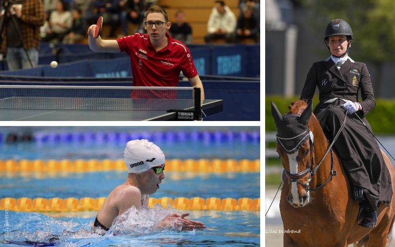 De atleten die Paralympic Team Belgium in Tokyo zullen ...