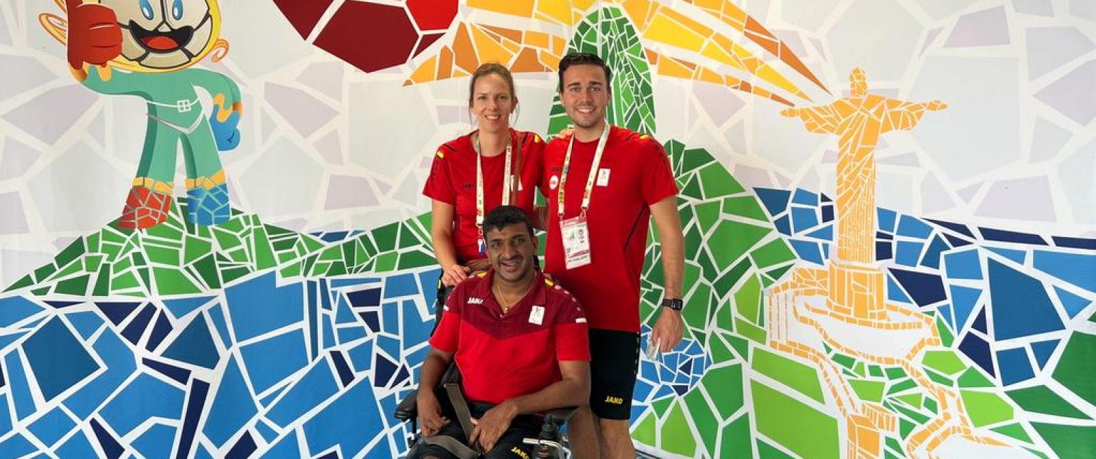 Francis Rombouts is in Rio voor het WK Boccia | Paralympic Team Belgium